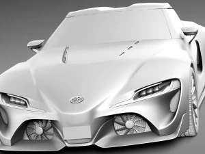 Toyota FT-1 Concept 3D Model