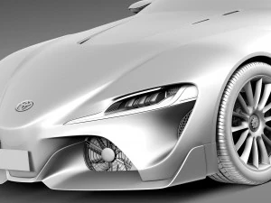 Toyota FT-1 Concept 3D Model