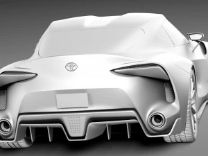 Toyota FT-1 Concept 3D Model