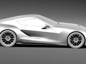 Toyota FT-1 Concept 3D Model