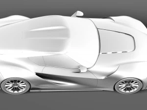 Toyota FT-1 Concept 3D Model