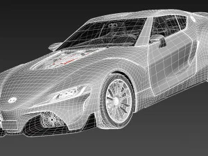 Toyota FT-1 Concept 3D Model