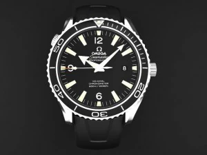 Omega Seamaster Planet Ocean 3D Model