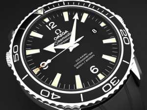 Omega Seamaster Planet Ocean 3D-Modell