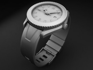 Omega Seamaster Planet Ocean 3D-Modell