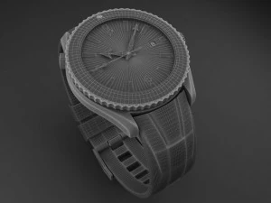 Omega Seamaster Planet Ocean 3D Model