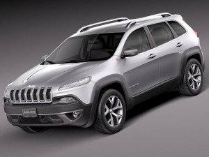 Jeep Cherokee Euro 2014 Modèle 3D