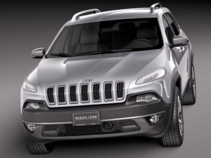 Jeep Cherokee Euro 2014 Modèle 3D