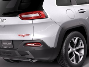 Jeep Cherokee Euro 2014 Modèle 3D