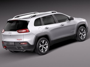 Jeep Cherokee Euro 2014 Modèle 3D