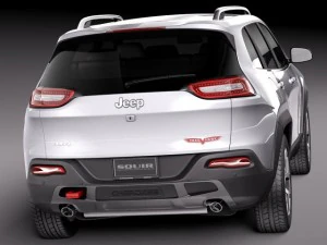 Jeep Cherokee Euro 2014 3D Model