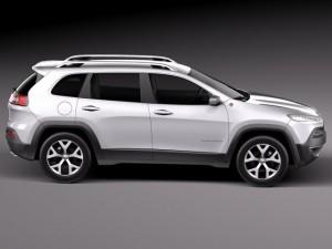 Jeep Cherokee Euro 2014 Modèle 3D