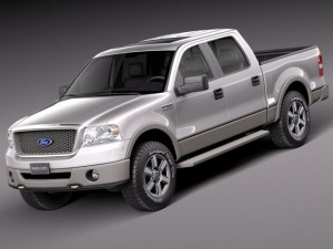 F-150 Crew Cab 2004-2007 3D-Modell