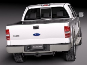 F-150 Crew Cab 2004-2007 3D Модель