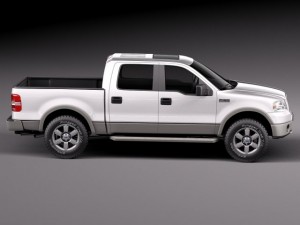 F-150 Crew Cab 2004-2007 3D Модель