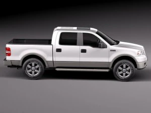 F-150 Crew Cab 2004-2007 3D Model