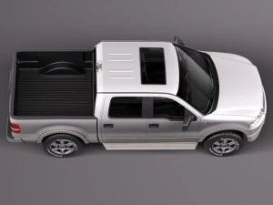 F-150 Crew Cab 2004-2007 3D Model