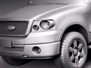 F-150 Crew Cab 2004-2007 3D Model