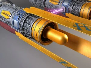 Star Wars Anakin Pod Racer 3D Model