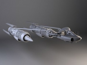 Star Wars Anakin Pod Racer 3D-Modell