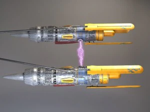Star Wars Anakin Pod Racer 3D Model