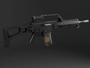 Heckler Koch G36 Assault Rifle 3D Model