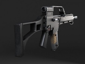 Heckler Koch G36 Assault Rifle Modello 3D
