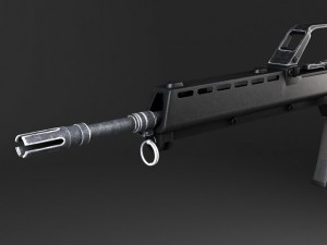 Heckler Koch G36 Assault Rifle Modello 3D