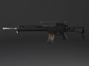 Heckler Koch G36 Assault Rifle 3D Model