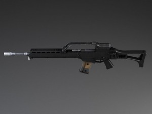 Heckler Koch G36 Assault Rifle Modello 3D