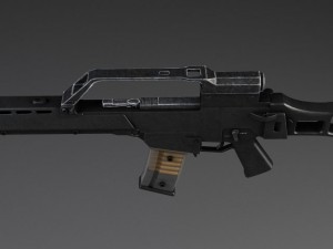 Heckler Koch G36 Assault Rifle Modello 3D