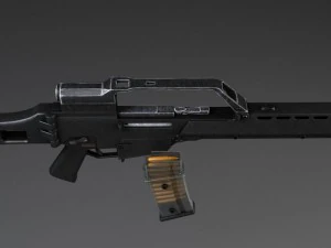 Heckler Koch G36 Assault Rifle 3D Model