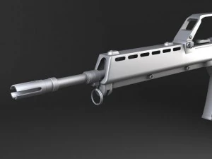 Heckler Koch G36 Assault Rifle 3D Model