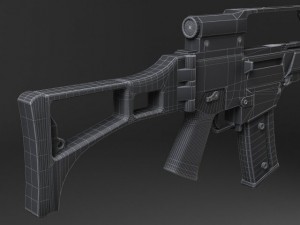 Heckler Koch G36 Assault Rifle Modello 3D
