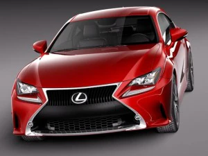 Lexus RC 2015 Modelo 3D