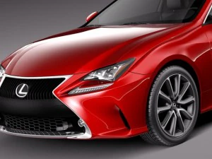 Lexus RC 2015 Modelo 3D