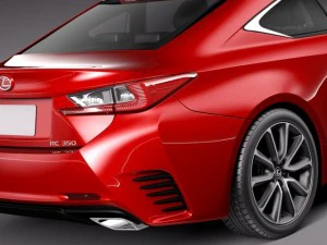 Lexus RC 2015 Modelo 3D