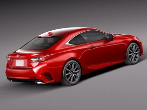 Lexus RC 2015 Modelo 3D