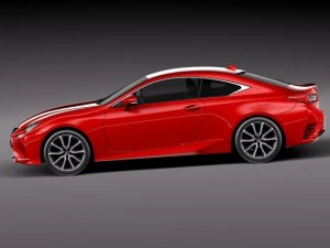 Lexus RC 2015 Modelo 3D