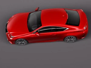 Lexus RC 2015 Modelo 3D