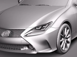 Lexus RC 2015 Modelo 3D