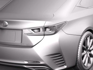 Lexus RC 2015 Modelo 3D