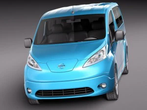 Nissan E-NV200 2015 3D Model