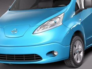 Nissan E-NV200 2015 3D Model