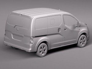 Nissan E-NV200 2015 Model 3D