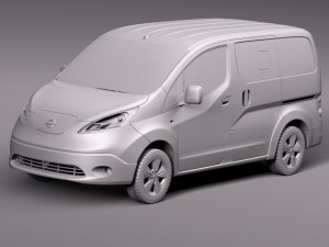 Nissan E-NV200 2015 Model 3D
