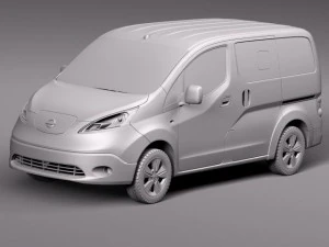 Nissan E-NV200 2015 3D Model