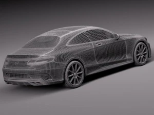Mercedes-Benz S63 AMG Coupe 2015 3D Model