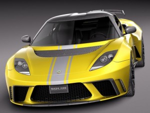 Lotus Evora GTE 2012 3D Model
