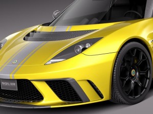 Lotus Evora GTE 2012 3D Model